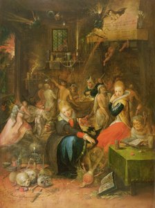Una scena di incantesimo, 1606
